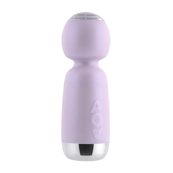 Playboy Royal Mini Rechargeable Silicone Massage Wand – Pink