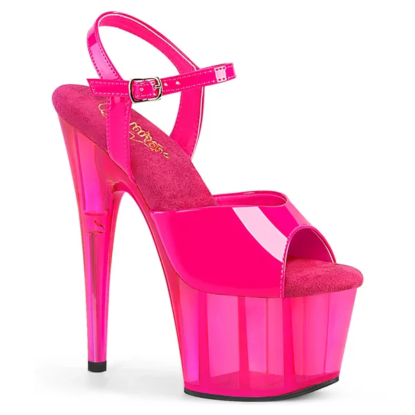 Pleaser Adore 709UV Alyssia UV-Reactive Platform Sandals
