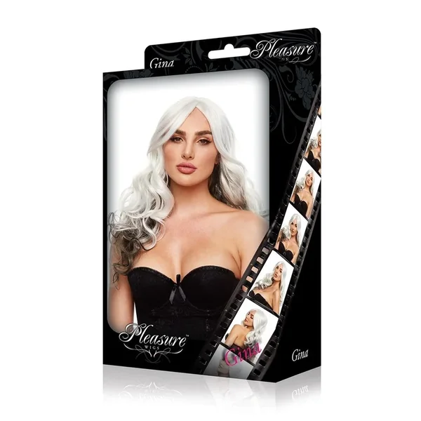 Pleasure Wigs Gina Wig Grey/Black