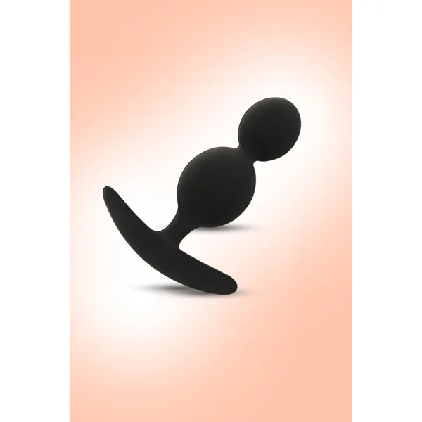 Plug 9cm Black&Silver