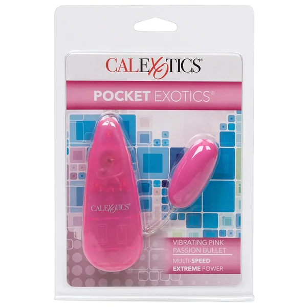 Pocket Exotics Vibrating Pink Passion Bullet