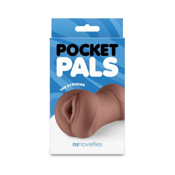 POCKET PALS VAGINA STROKER BROWN