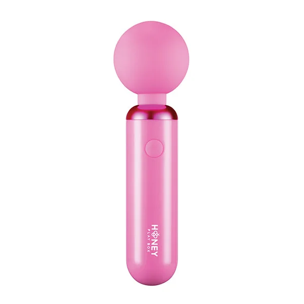 Pomi Wand Clit Tease Vibrating Wand - Pink