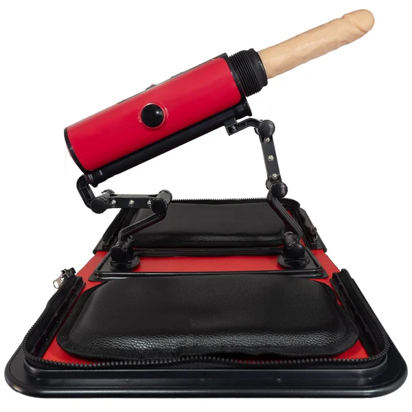 Portable Thrusting Handbag Sex Machine - Red