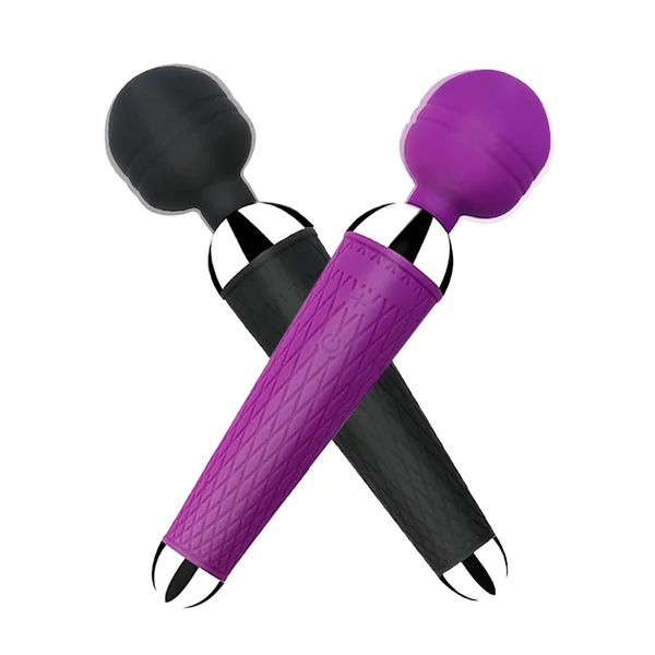 Powerful Clitoris Vibrators USB Recharge Magic Wand AV Vibrator Massager Sexual Wellness Erotic Sex Toys for Women Adult Product