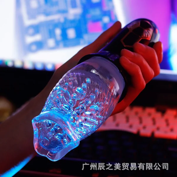 Powerful Masturbation Sleeve Male Stroker - AutoBlow Handheld Rotating Blowjob Masturbator