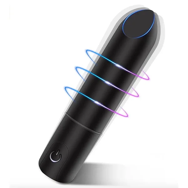 Precision Stimulation Bullet Vibrater with Angled Tip for Precision Clitoral Stimulation, Discreet Rechargeable Lipstick Vibe with 10 Vibration Modes Waterproof Nipple G-spot Stimulator