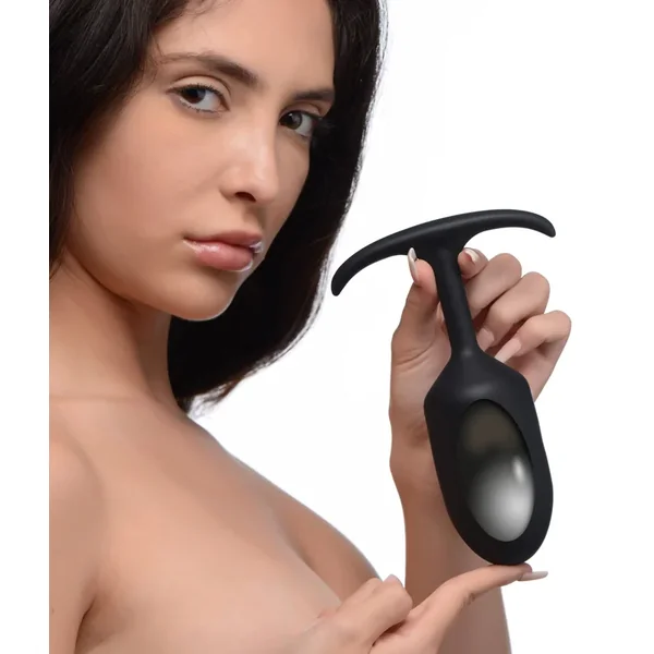 Premium Silicone Weighted Anal Plug