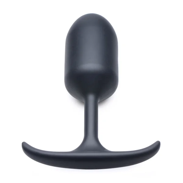 Premium Silicone Weighted Anal Plug - Medium