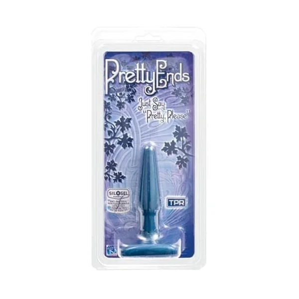 Pretty Ends Iridescent Butt Plugs - Small - Midnight Blue