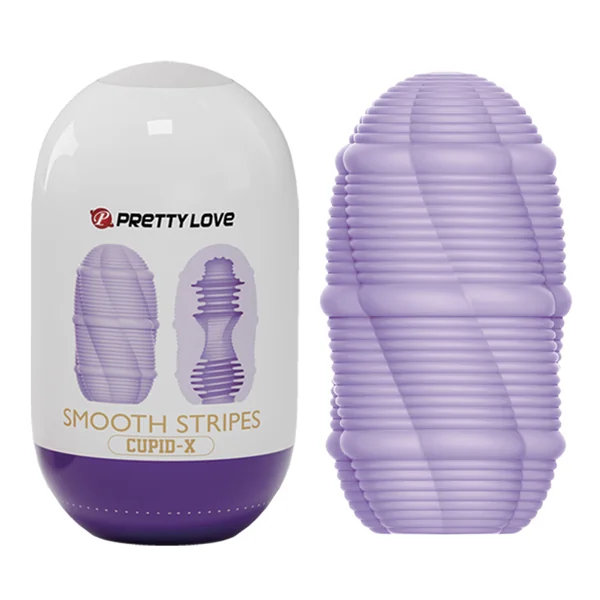 Pretty Love Cupid-X Double-Sided Textured Egg Stroker