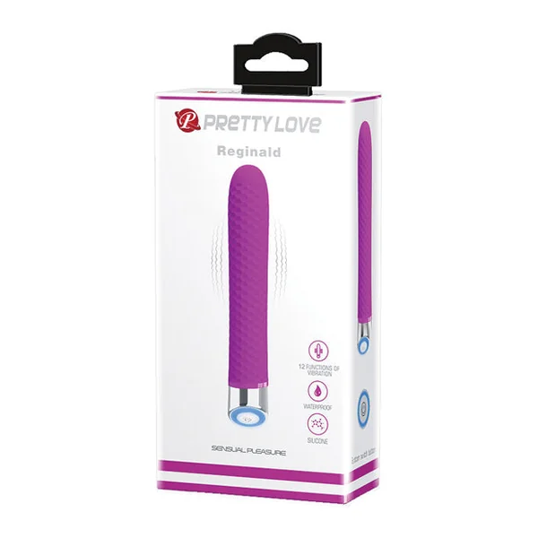 Pretty Love Reginald Light-up Vibrator 12 Function - Fuchsia