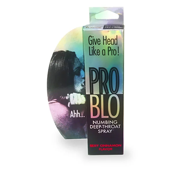 Problo Numbing Deep-Throat Spray - Sexy Cinnamon 1 Fl Oz 29ml