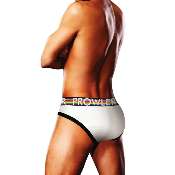 Prowler Oversized Paw Brief – White/Multi SM