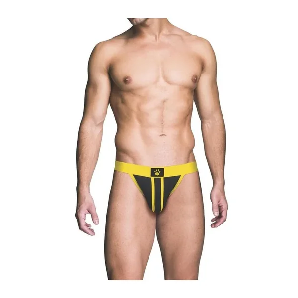 Prowler Red Ass-Less Jock – XLarge – Yellow/Black