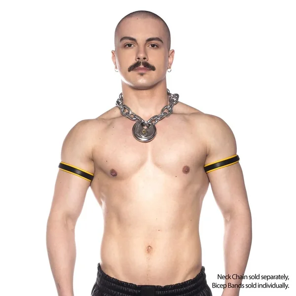 Prowler RED Bicep Band Black/Yellow