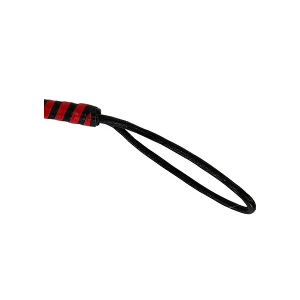 Prowler RED Heavy Duty Flogger – Black/Red