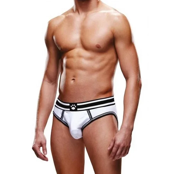 Prowler White/Black Open Brief – XLarge