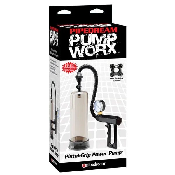 Pump Worx Pistol-Grip Power Pump Clear/Black