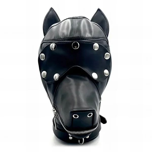 Puppy dog mask - Black
