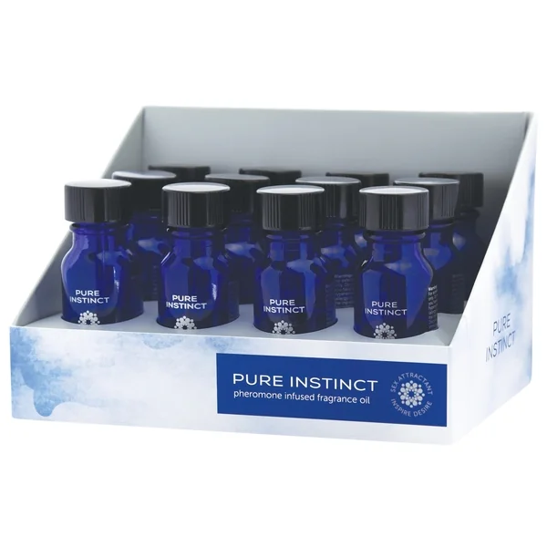 PURE INSTINCT OIL TRUE BLUE 15ML 12PC DISPLAY