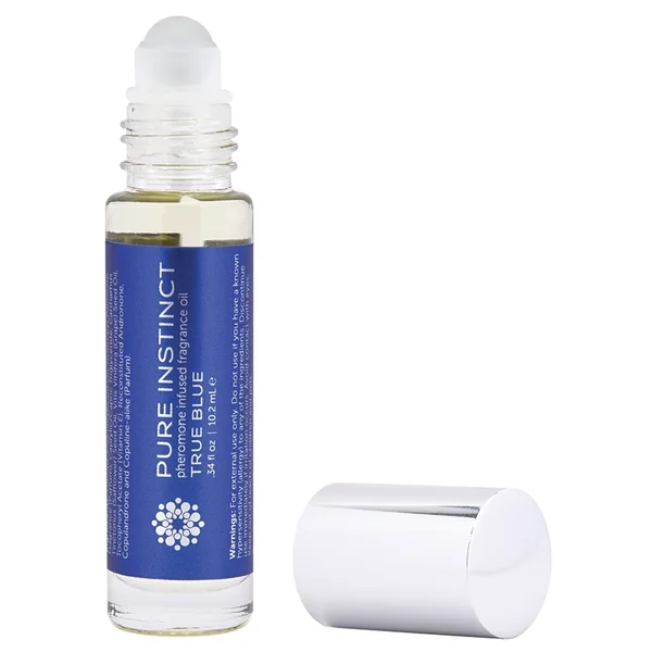 Pure Instinct Pheromone Oil True Blue Roll-On