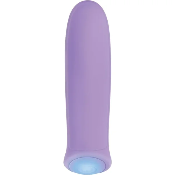 Purple Haze USB Rechargeable Silicone Bullet Waterproof Purple 3.4 Inch