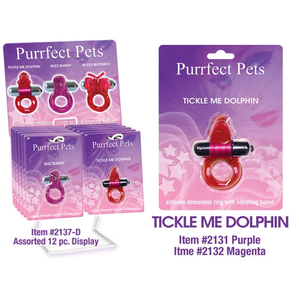 PURRFECT PET DOLPHIN PURPLE