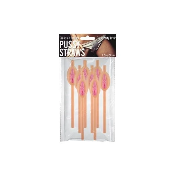 Pussy Straws - 8pcs