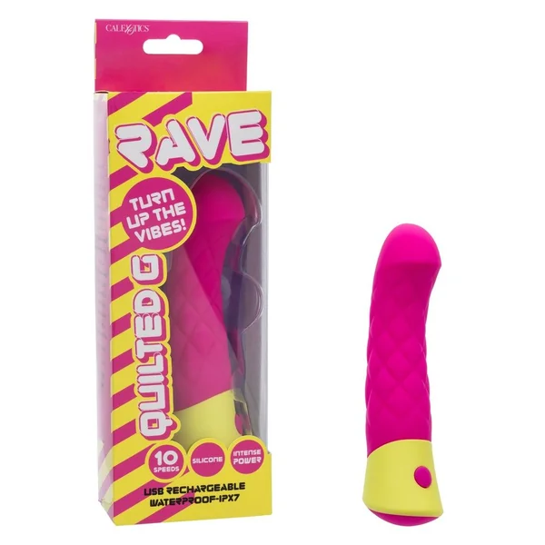 Rave Quilted G Spot Vibrator by Cal Exotics