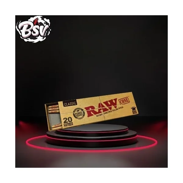 Raw Cones King Size 20ct