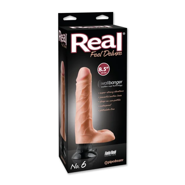 REAL FEEL DELUXE #6 FLESH 8.5IN