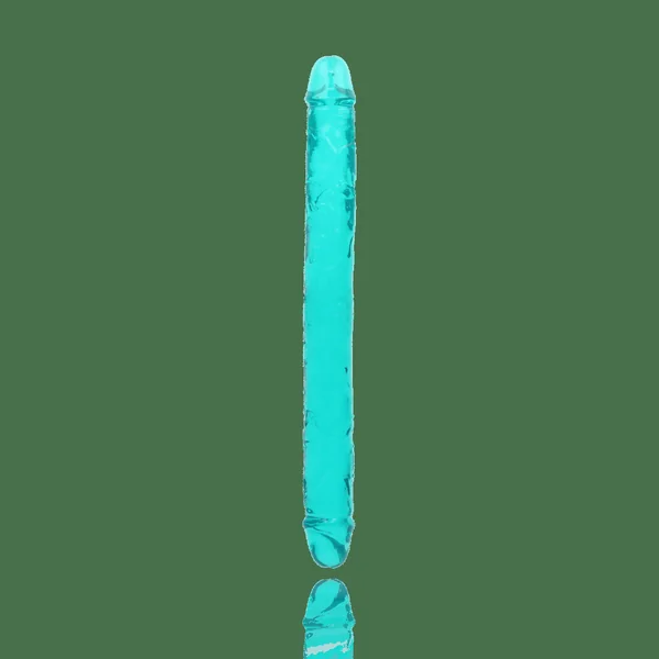 Real Rock Double Crystal Clear Dildo