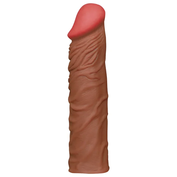 Realistic Cock Sleeve Condom Male Sex Toys - Life Size Penis Sheath Premium Enlarger