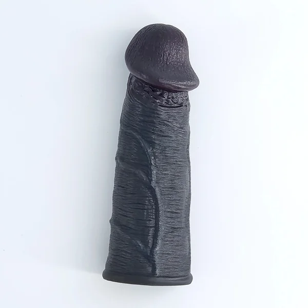 Realistic Penis Sleeve - Mega Veins black model