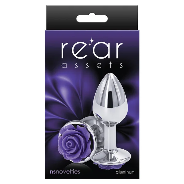 Rear Assets Rose Small Plug - Purple