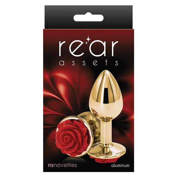 Rear Assets Rose Small Plug - Red