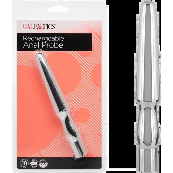Rechargeable Anal Probe (Silver)