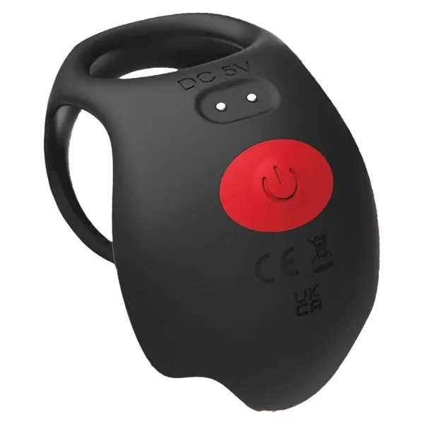 Red Dot Vibrating C-Ring v3 with Remote