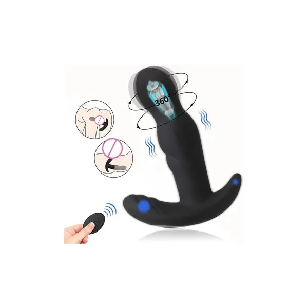 Remote Control Prostate Massager for Men with 10 Vibration Modes