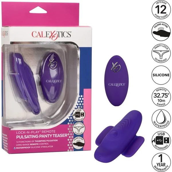 Remote Vibrator - Calexotics - Pulsating Panty Teaser