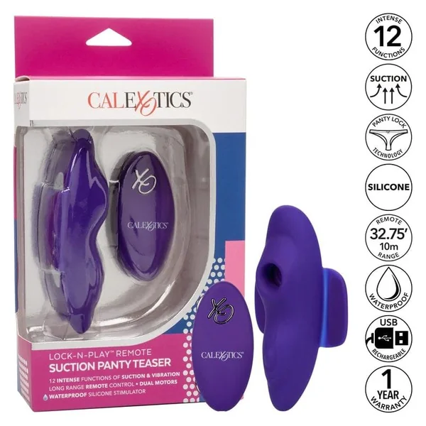 Remote Vibrator - CalExotics - Remote Suction Panty Teaser