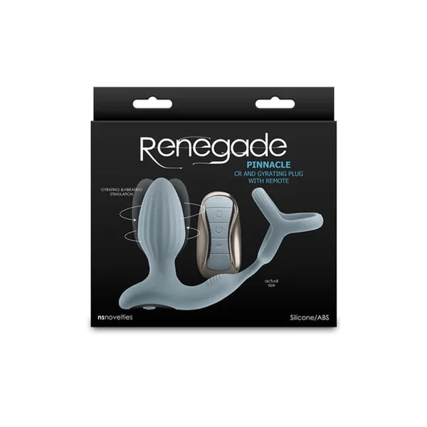 Renegade Pinnacle Vibrating Anal Plug & Cock Ring by Ns Novelties