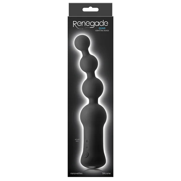 Renegade Quad Anal Massager - Black
