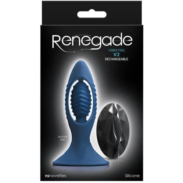 Renegade V2 Vibrating Remote Control Anal Plug by NS Novelties