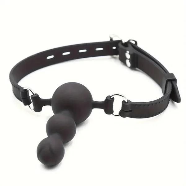 Restraint Adult Bondage Adjustable Strap On Mouth Plug BDSM Couples Kit