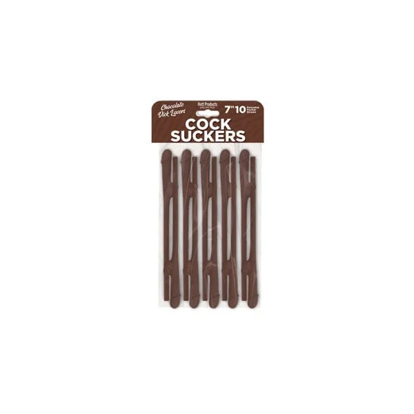 Reusable Penis Straws - Hott Products | Lot of 10 Caramel or Chocolate Straws