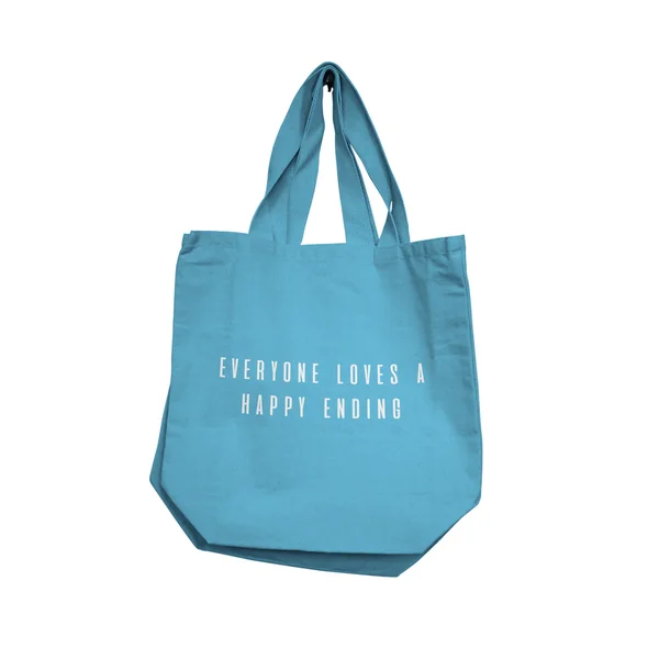Reusable Totes – Everyone Loves a Happy Ending – Blue