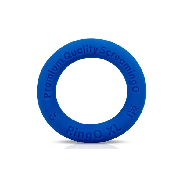 RingO Ritz XL Individual Ring Silicone – Blue