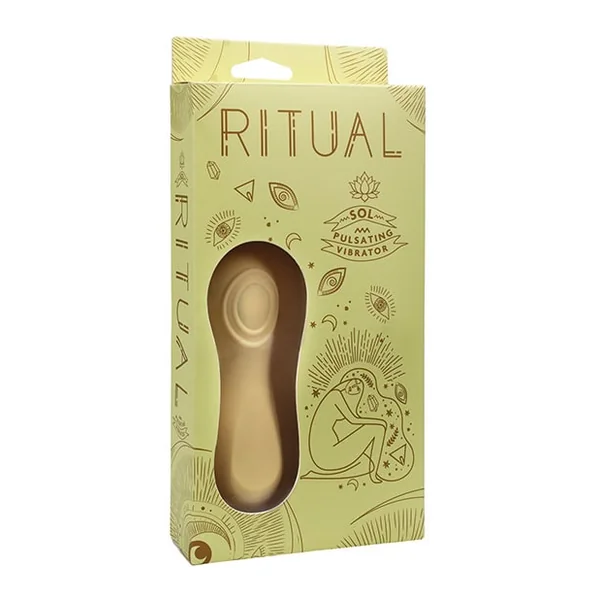 RITUAL Sol Rechargeable Silicone Pulsating Vibe – Yellow